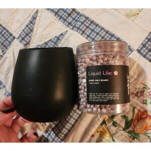 Wakse Liquid Lilac Hard Wax Beans & Melting Pot